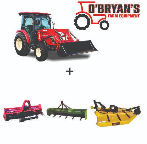 O'Bryan's Farm Equipment 5520C Tractor Package Deal