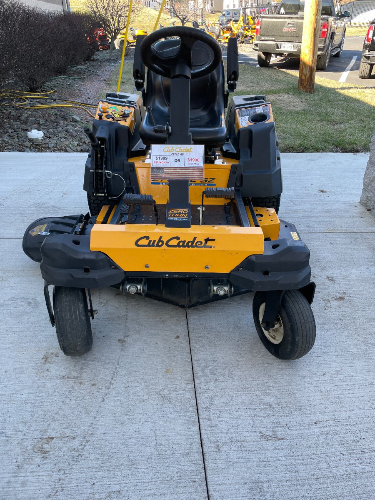 American Pride Power Equipment - Used Pre-Owned Cub Cadet Z-Force SZ 48